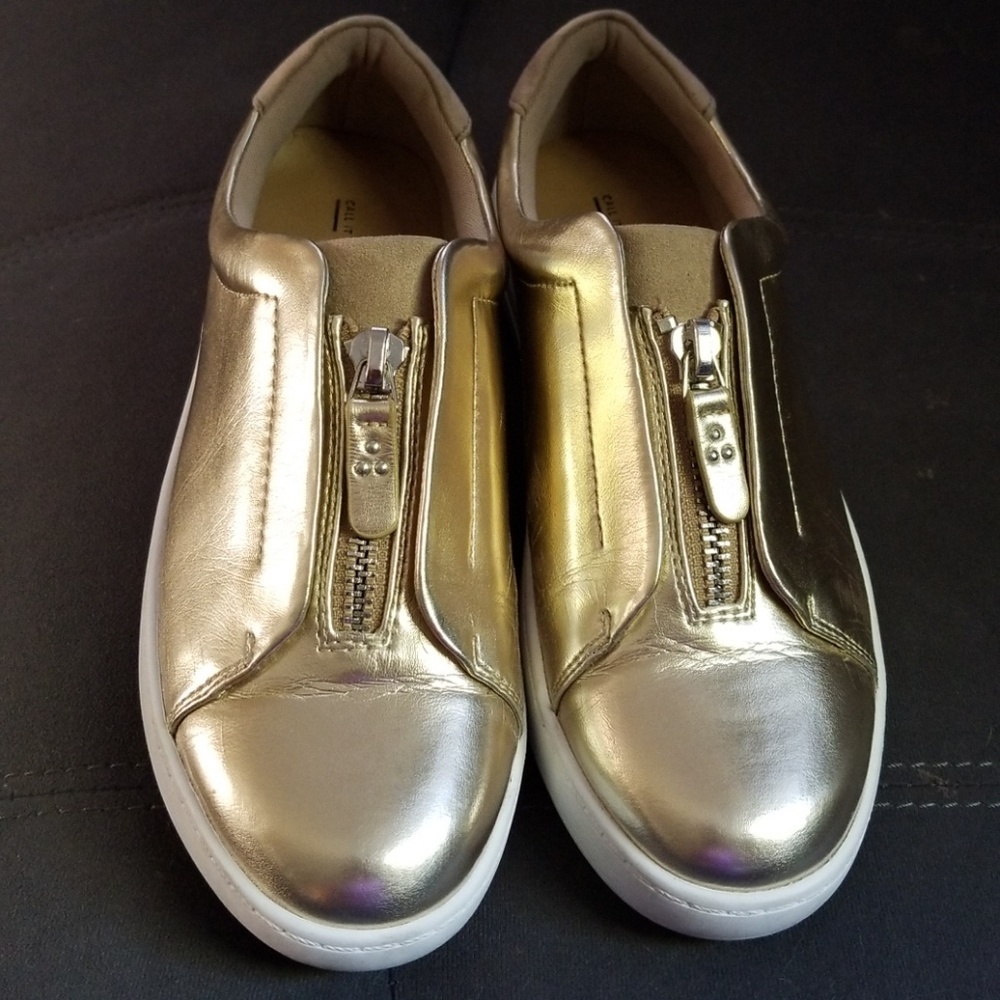 Call It Spring Metallic Shoes Size 7
